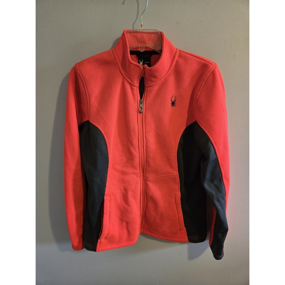 Spyder Adult Large Full Zip Jacket Performance Durable Reputable Weekend Comfort